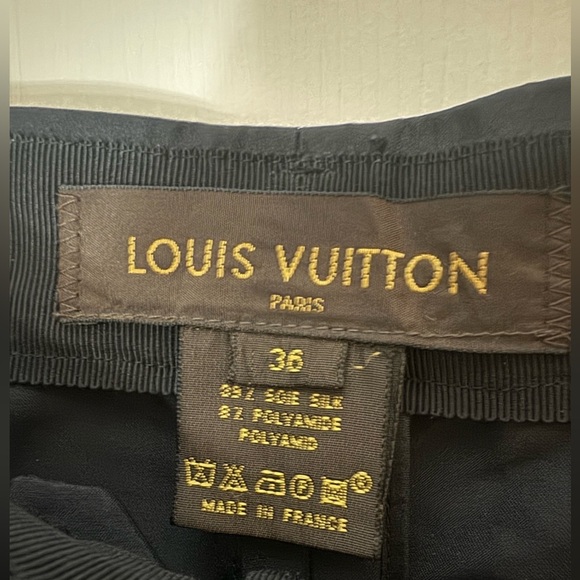 Louis Vuitton Silk Blend Jean NWOT - Picture 5 of 6